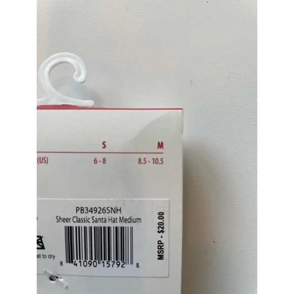 Pure Barre Santa hat socks! - Picture 2 of 3